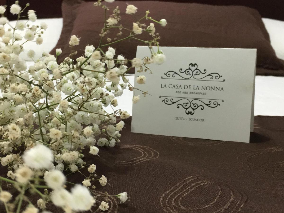 La Casa De La Nonna Bed & Breakfast กีโต ภายนอก รูปภาพ